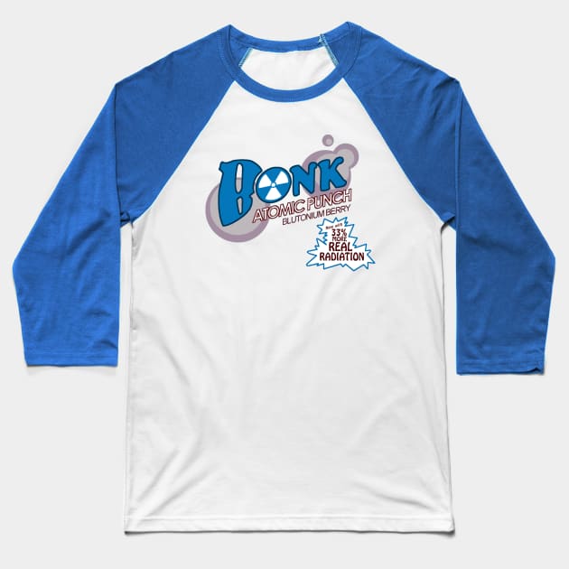 Bonk Atomic Punch OFFICIAL (BLU) Baseball T-Shirt by The_RealPapaJohn